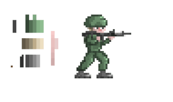 Figurine Soldier Toy Art Pixel Free Transparent Image HQ - Free PNG