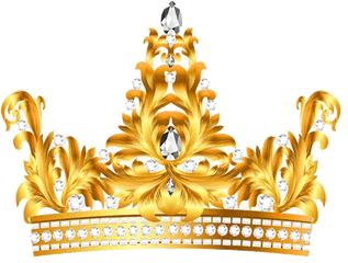 Gold Crown Png Transparent Picture - Gold Queen Crown Png