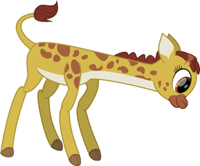 Giraffe Transparent Background Cartoon - Giraffe Png