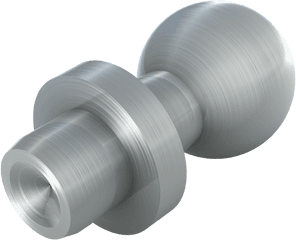 Rivet Studs Din 71803 Form B - Barbell Png