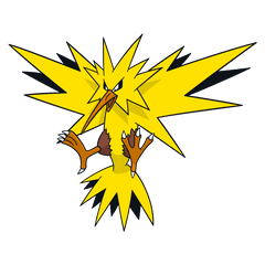 Pokemon Lendario Png Transparent Images Clipart Vectors - Pokemons Zapdos