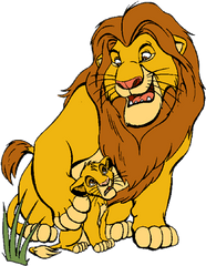 Library Of Sarabi Svg Free Stock Png - Mufasa Lion King Clipart