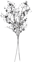 Twig Png - White Flowers Decoration Png