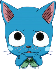 Happy Fairy Tail Chibi - Happy Fairy Tail Png