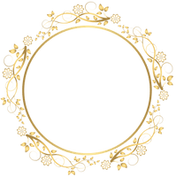 Frame Flower Transparent Gold Free Download Image - Free PNG