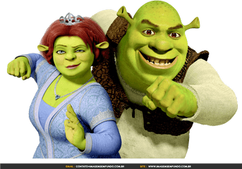 Download Hd Shrek Png Image - Shrek E Fiona