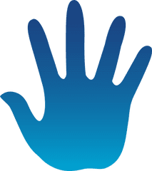 Free Handprint Png Download Clip Art - Clip Art Hand Colour