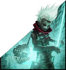 Download Ekko Zed E Yasuo Png Image - Ekko Chronobreak