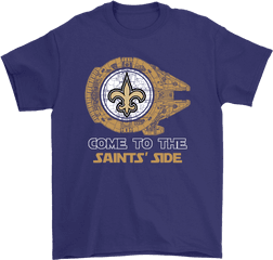 Download Come To The New Orleans Saintsu0027 Side Star Wars - New Orleans Saints Png