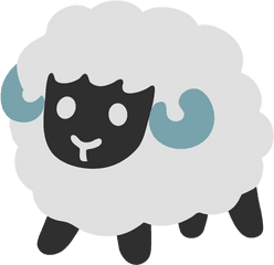 Sheep Emoji - Emoji Sheep Clipart Sheep Emoji Transparent - Free PNG