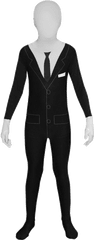 Kids Slenderman Morphsuit Costume - Slenderman Costume Party City Png