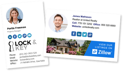 Realtor Email Signature Template Rescue - Real Estate Agent Email Signature Png