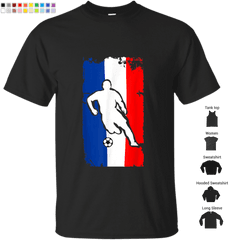 France Soccer Jersey - French Flag Football Futbol Png