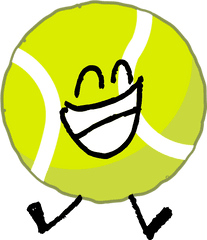 Tennis Ball Clipart Bfdi - Battle For Dream Island Tennis Bfb Tennis Ball Png