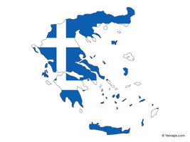 Blue Map Greece Free Transparent Image HD - Free PNG