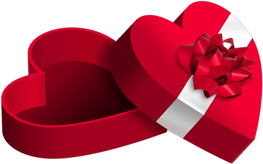 Gift Transparent Png File - Heart Gift Box Png