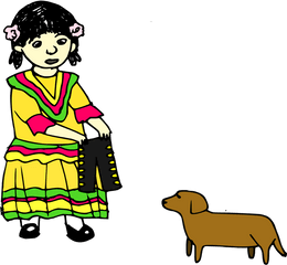 Download Mexican Hat Girldog - Portable Network Graphics Png