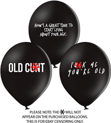 Old Group Balloons - Balloon Png