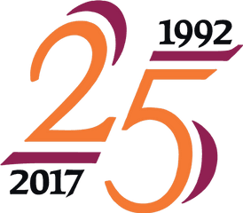 Cnre Celebrates 25 - 25 Years Celebration Logo Png