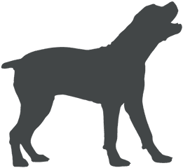 Dog Silhouette Playing - Transparent Png U0026 Svg Vector File Barking Dog Silhouette Png