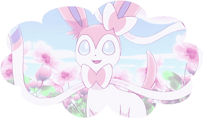 Is There Any Sylveon Love Here - Kawaii Cute Sylveon Png