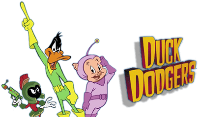 Duck Dodgers Png Vector Black And White