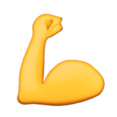 Angry Reaction Emoji Transparent Png - Muscle Emoji Png