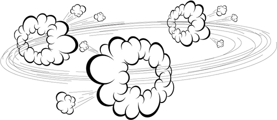 Vector Freeuse Download Explosion - Dust Cloud Dust Clipart Png