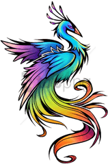 Color Tattoo Png Images Background - Ibong Adarna Bird Png