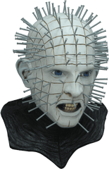 Pinhead The Hellbound Heart Kirsty Mask - Pinhead Mask Png