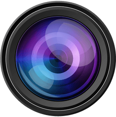 Camera Lens Transparent Background - Camera Lens Icon Png