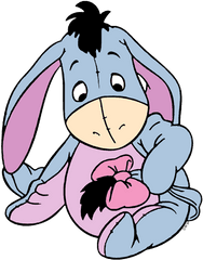 Download Hd Baby Pooh Clip Art Disney - Baby Eeyore Winnie The Pooh Png