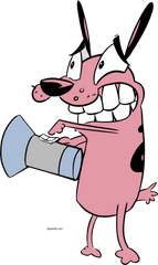 Courage The Cowardly Dog Clipart Png - Courage The Cowardly Dog