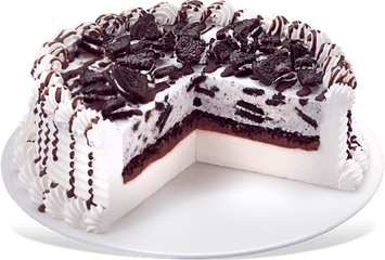 Tasty Happy Birthday Cake - Desicommentscom Dairy Queen Oreo Cake Png