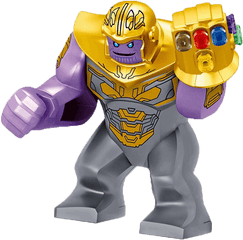 Avengers Iron Man Thanos Hulk - Avengers Lego Thanos Png