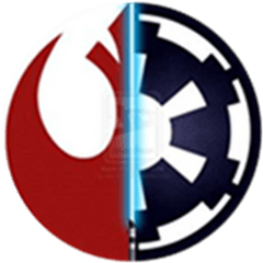 Star Wars Rebel And Empire Symbol Png Sith Logo