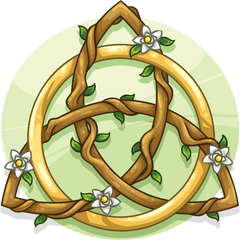 Green Triquetra Png Image - Triquetra Png