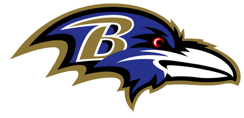 Download Hd Drawn Raven Scary - Baltimore Ravens Logo Png