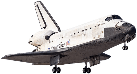 Nave Espacial Nasa Png 6 Image - Transparent Background Space Shuttle Png