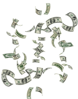 Money Falling Free Transparent Image HQ - Free PNG