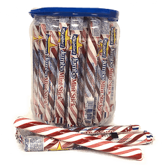 Jumbo Cool Peppermint Candy Sticks - Stick Candy Png