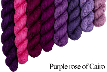 Twin 80 Wolle20 Polyamid Purple Rose Of Cairo Rohrspatz Und Wollmeise - Thread Png