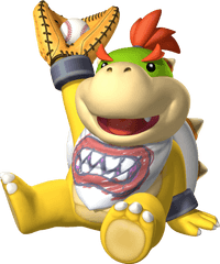 Mario - Bowser Jr Cute Png