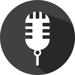 Free Flat Icon Microphone 1196957 Png With Transparent - MicrÃ³fono Vector Podcast