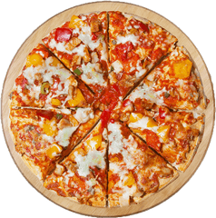 Chicken Pizza - Pizza Png