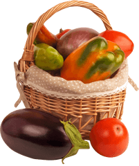 Vegetable Basket Png Image For Free - Vegetable
