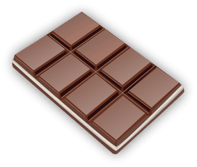 Free Chocolate Transparent Background - Chocolate Bar Clipart Png