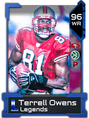 Madden Mut Coins Terrell Owens - Eddie George Madden 19 Png