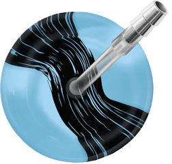 Black Wave Stethoscope - Pen Png