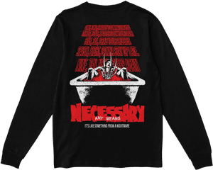 Never Sleep Again Long Sleeve T - Shirt Png